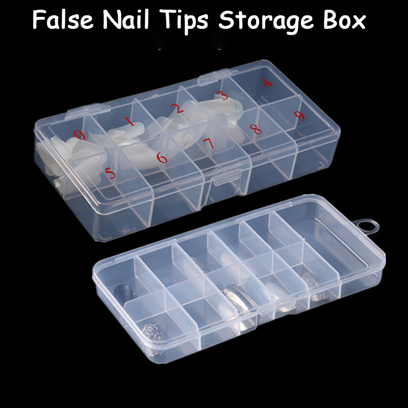 Men'S Accessories Drawer Organizer - 1box Empty Nail Tips Organizer Storage