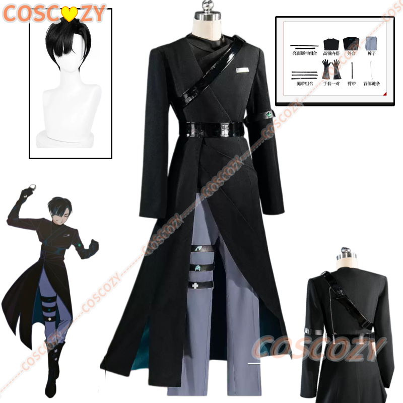 Men'S Accessories With Suits - Alien Stage Ivan Cosplay Costume Anime