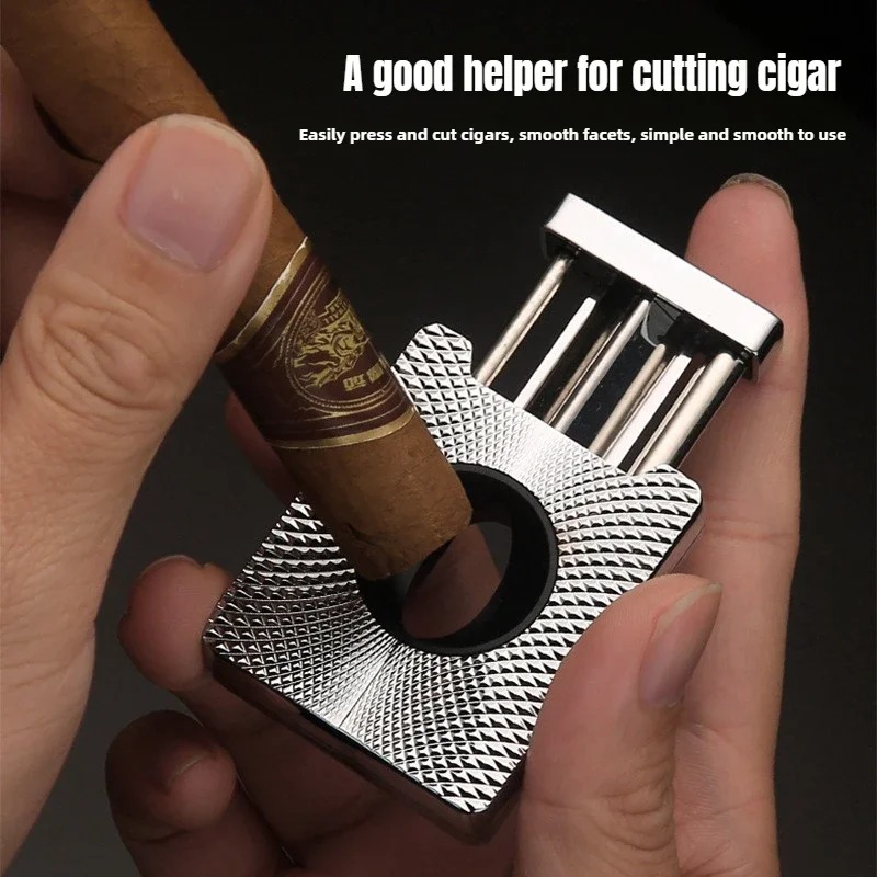 Premium Stainless Steel Cigar  - Cigar Cutter Set ulasan dan harga