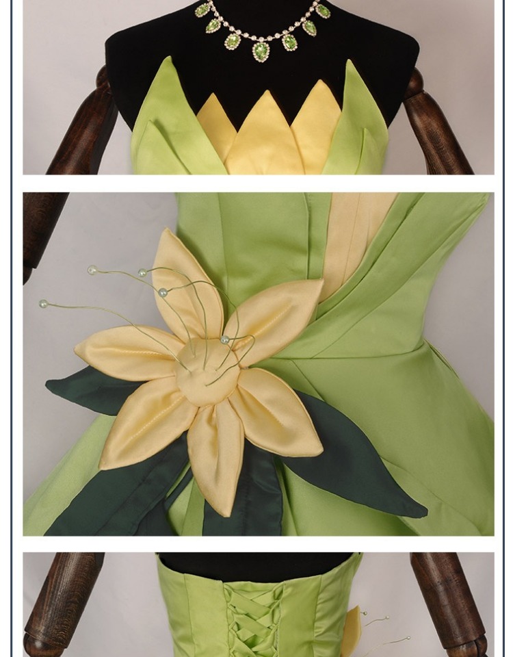 Princess Tiana Dress Cosplay C - Men Accessories Kit ulasan dan harga