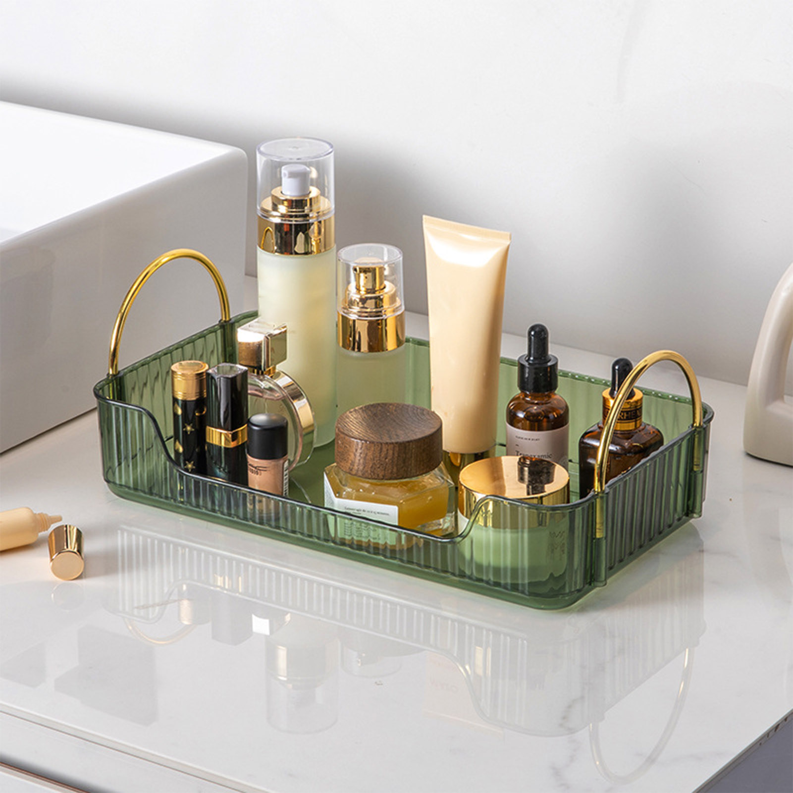Bathroom Organizer Rack Light  - Men'S Accessories Drawer Organizer ulasan dan harga