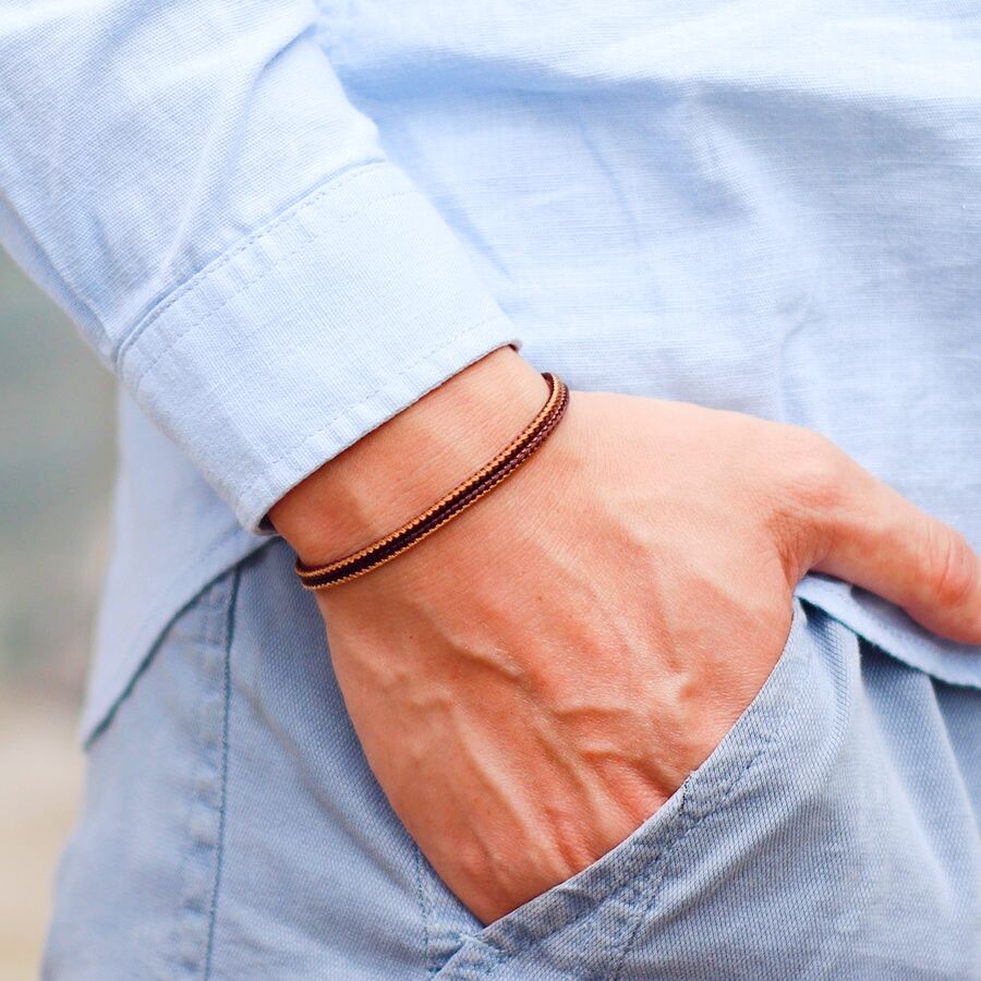 Unique Men Bracelet String Mot - Men Accessories Unique ulasan dan harga