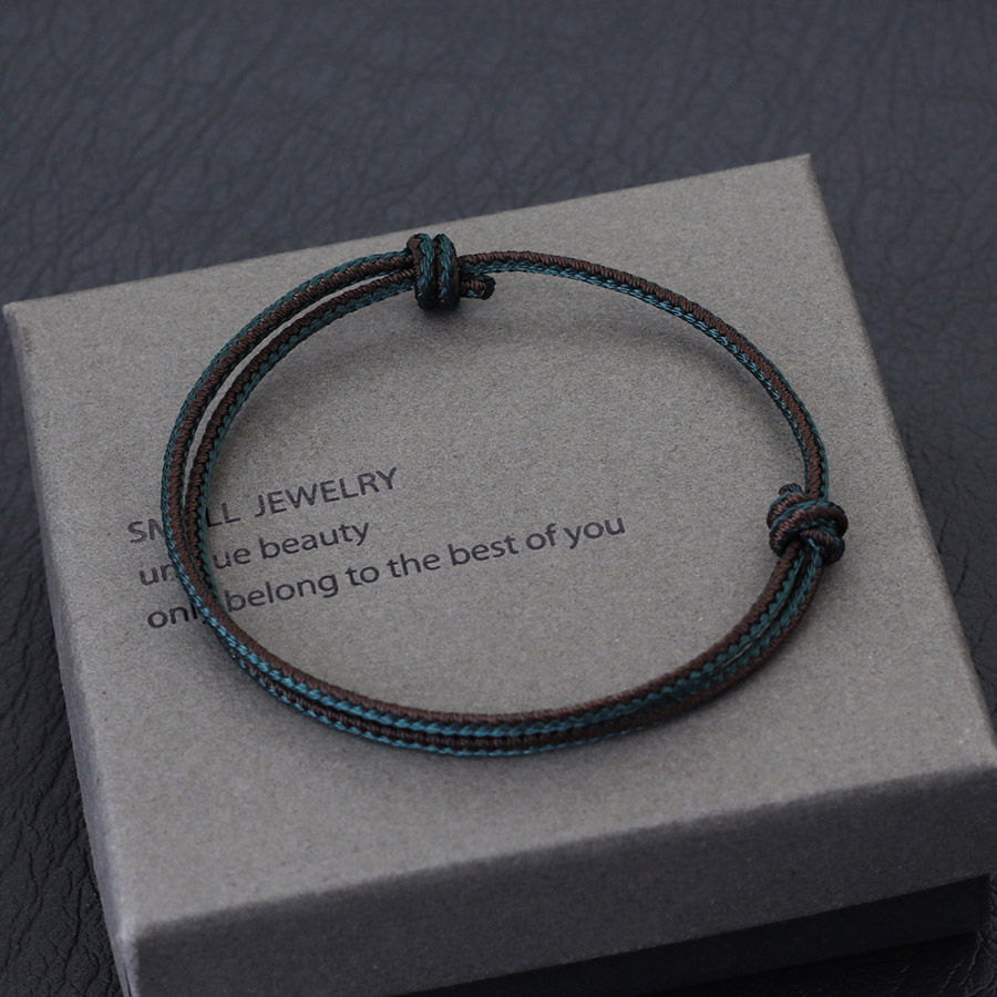 Unique Men Bracelet String Mot - Men Accessories Unique ulasan dan harga