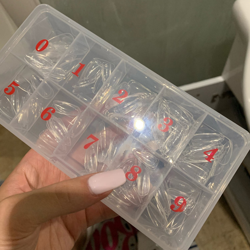 1box Empty Nail Tips Organizer - Men'S Accessories Drawer Organizer ulasan dan harga