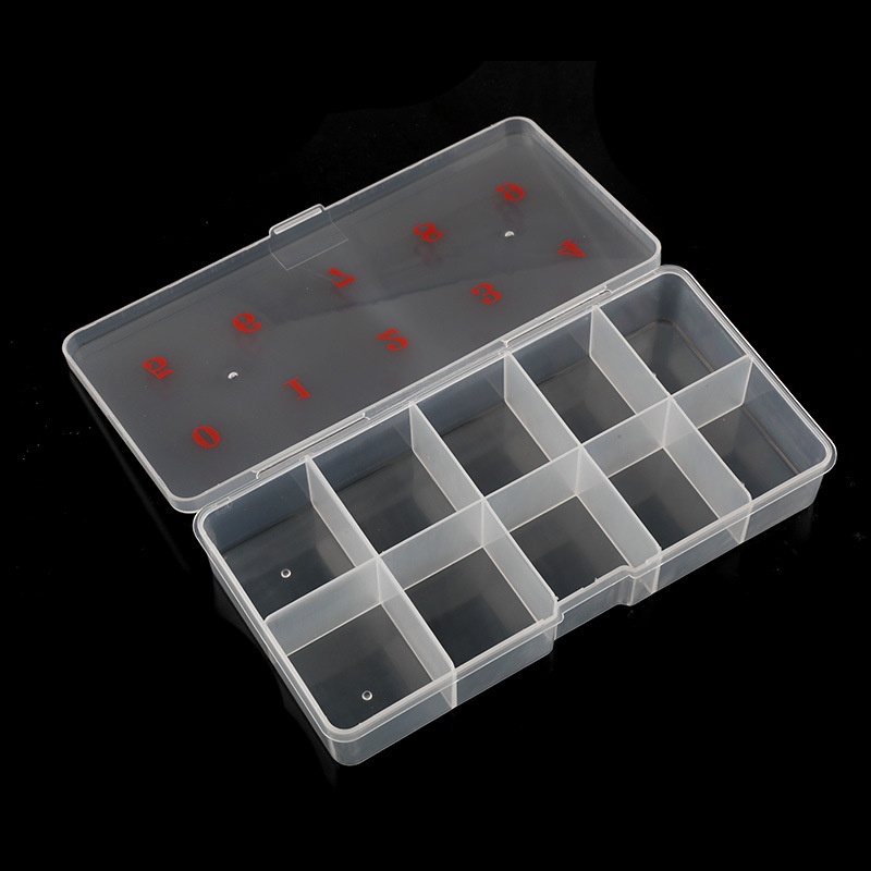 1box Empty Nail Tips Organizer - Men'S Accessories Drawer Organizer ulasan dan harga