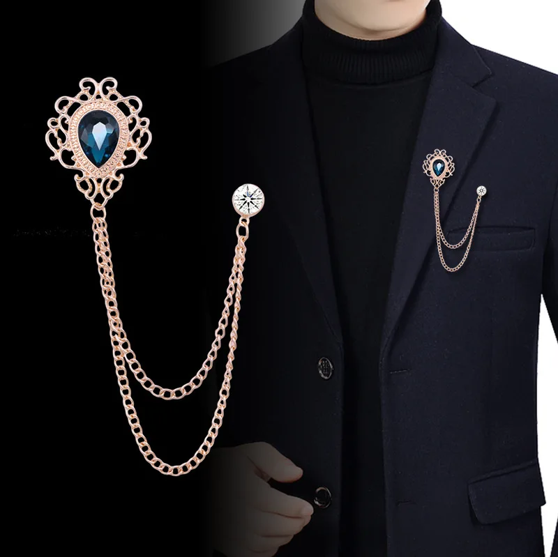 New Vintage Tassel Chain Rhine - Men'S Accessories With Suits ulasan dan harga