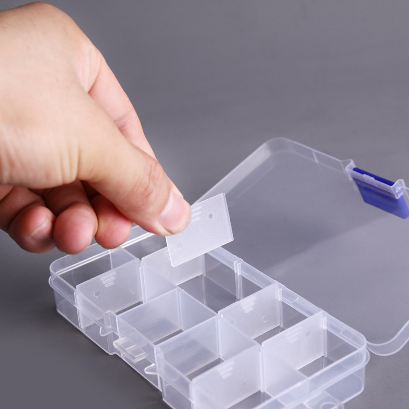 10 Grids Nails Art organizer b - Men'S Accessories Drawer Organizer ulasan dan harga