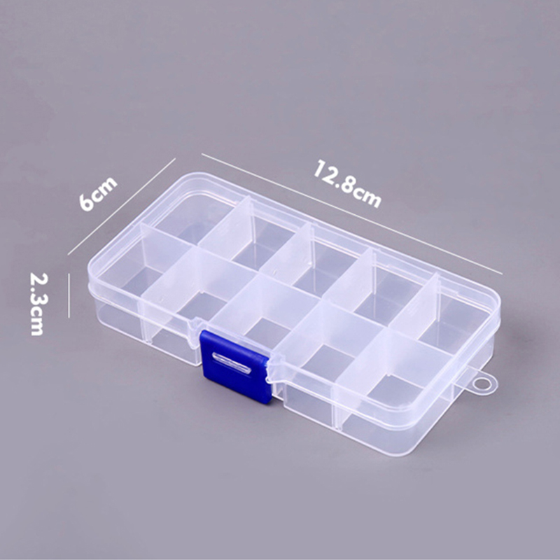 10 Grids Nails Art organizer b - Men'S Accessories Drawer Organizer ulasan dan harga