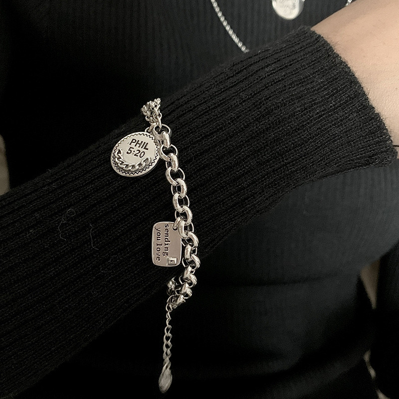 925 Sterling Silver Bracelets  - Men'S Accessories Trending ulasan dan harga