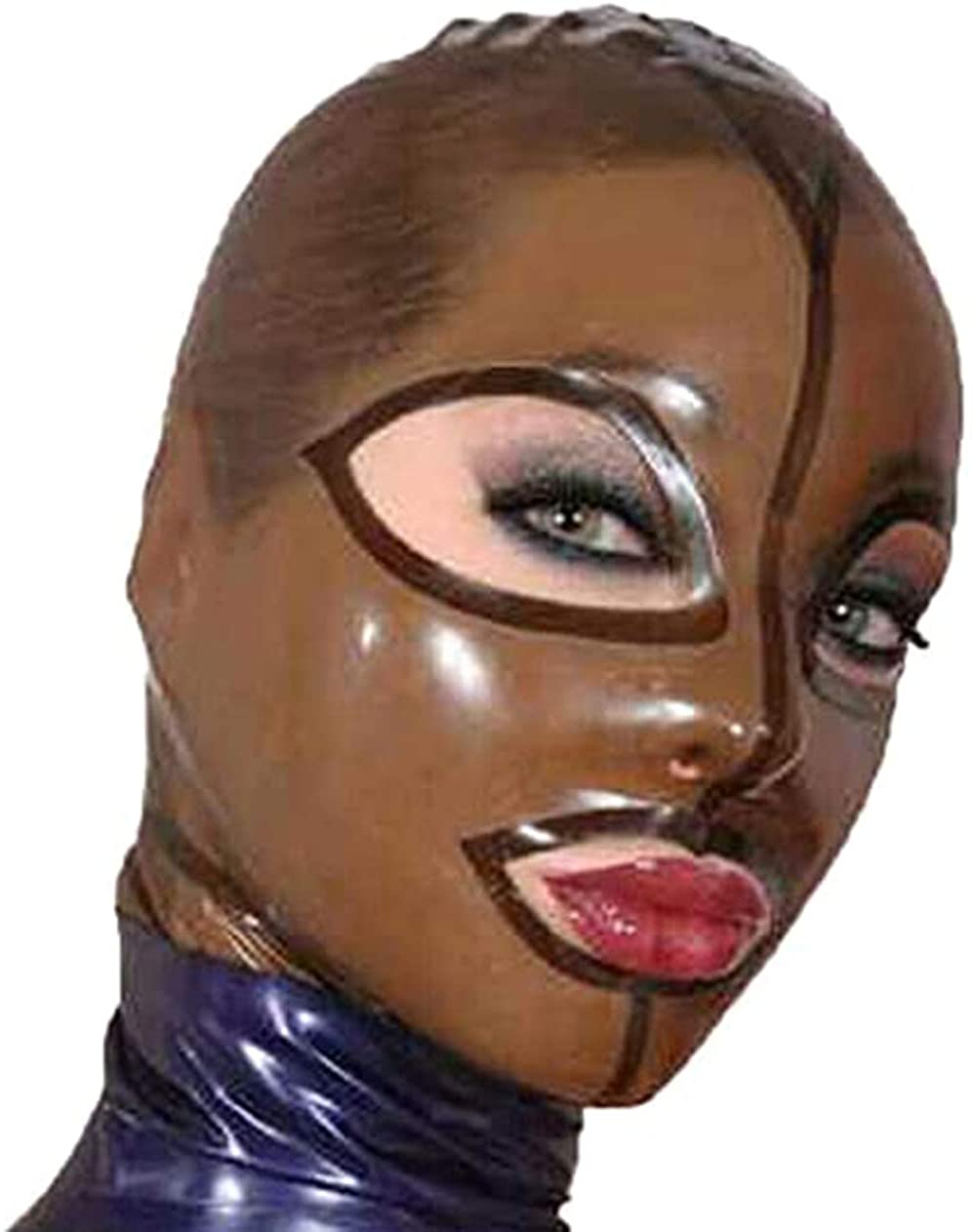 Latex Mask Transparen Brown Ru - Men Accessories Unique ulasan dan harga