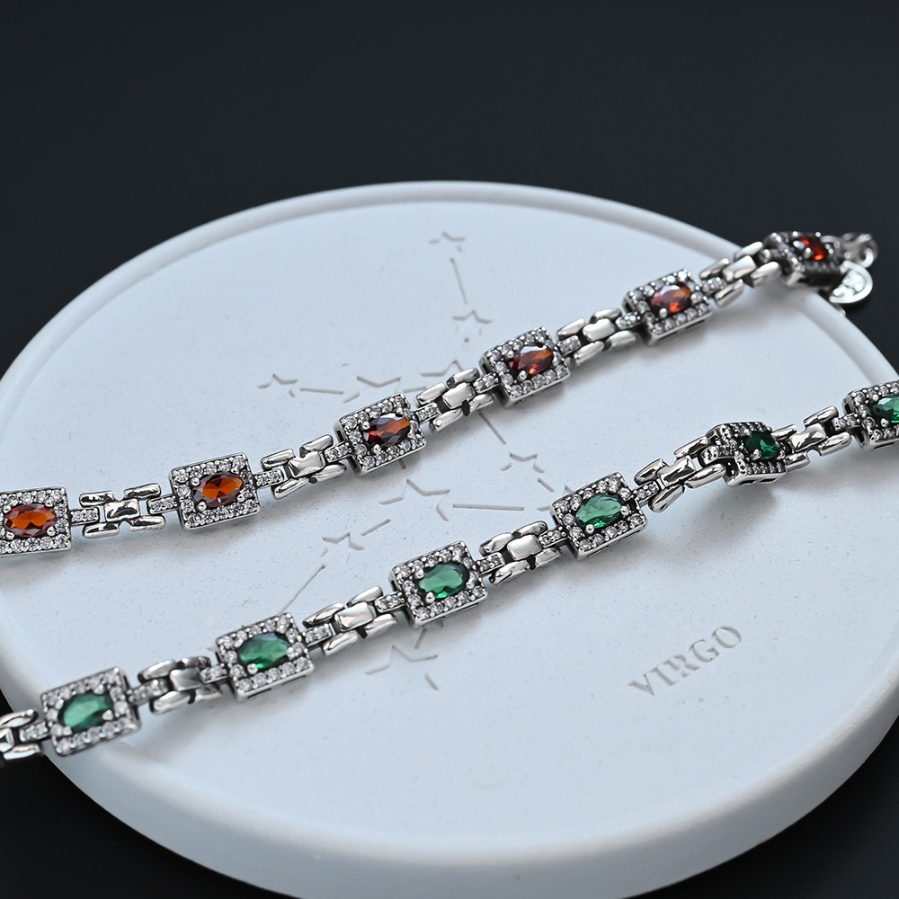 925 Sterling Silver Bracelets  - Men'S Accessories Trending ulasan dan harga