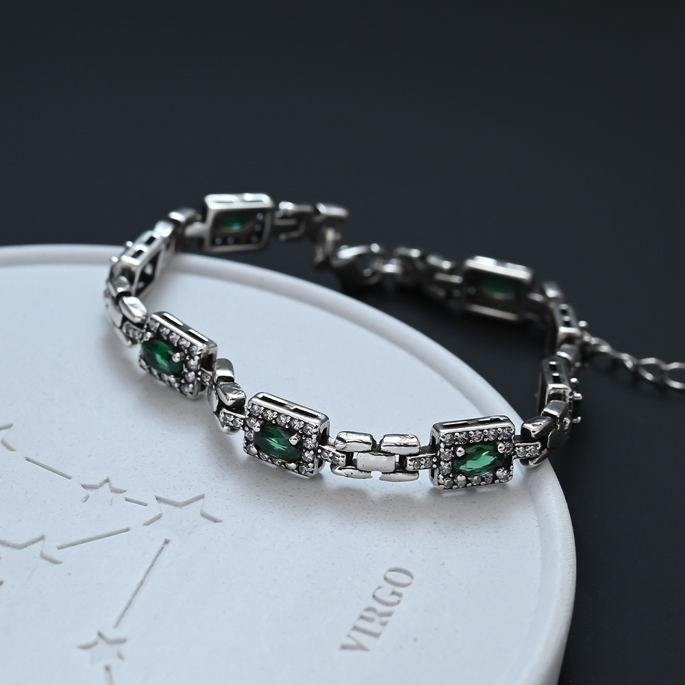 925 Sterling Silver Bracelets  - Men'S Accessories Trending ulasan dan harga