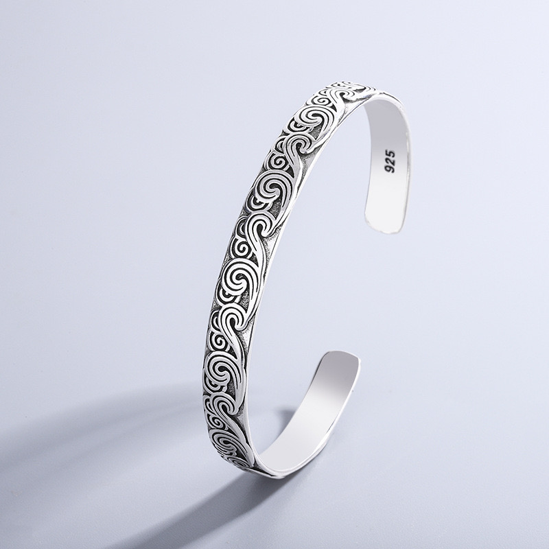 925 Sterling Silver Bracelets  - Men'S Accessories Trending ulasan dan harga