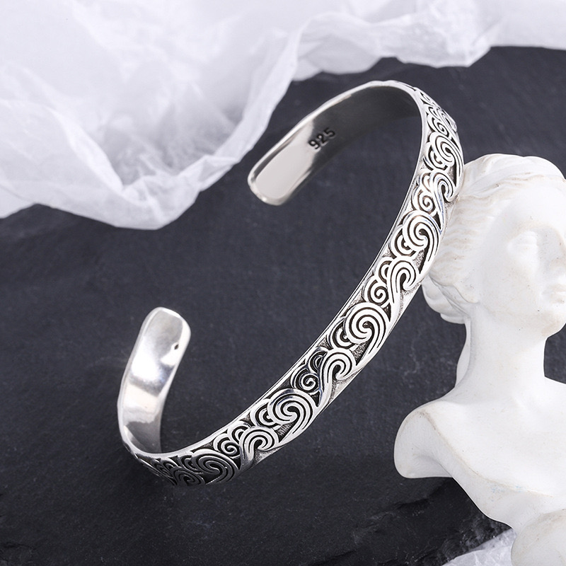 925 Sterling Silver Bracelets  - Men'S Accessories Trending ulasan dan harga