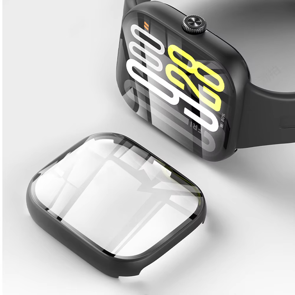 Tempered Glass+Case For Xiaomi - Men Accessories All ulasan dan harga
