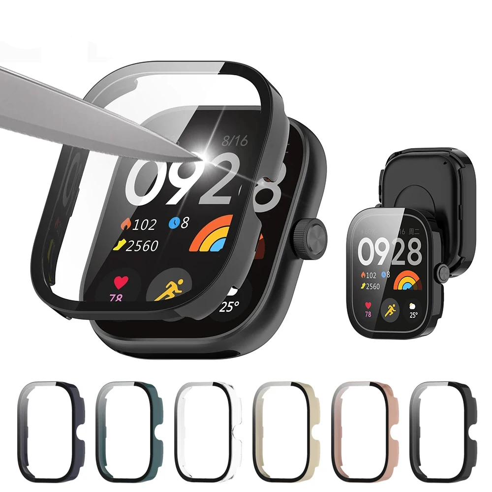 Tempered Glass+Case For Xiaomi - Men Accessories All ulasan dan harga