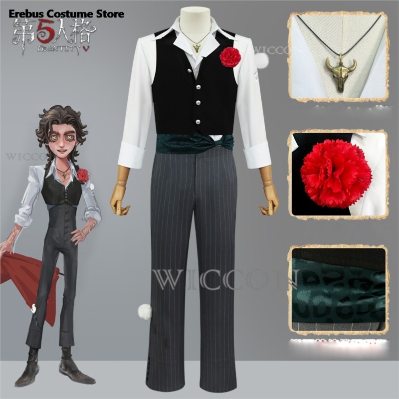 Adults Cosplay Game Game Ident - Men'S Accessories With Suits ulasan dan harga
