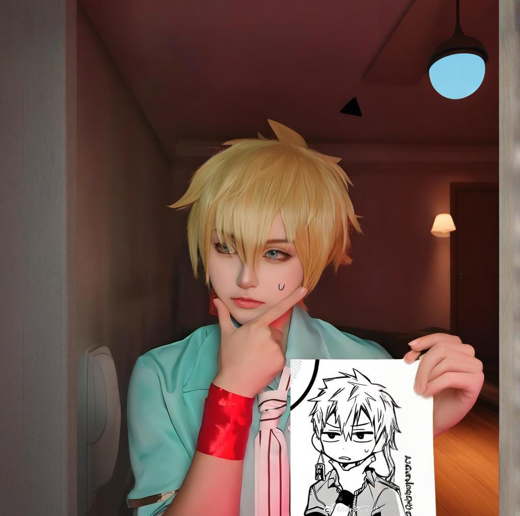 Anime Cosplay Toilet-bound Han - Men Accessories Kit ulasan dan harga