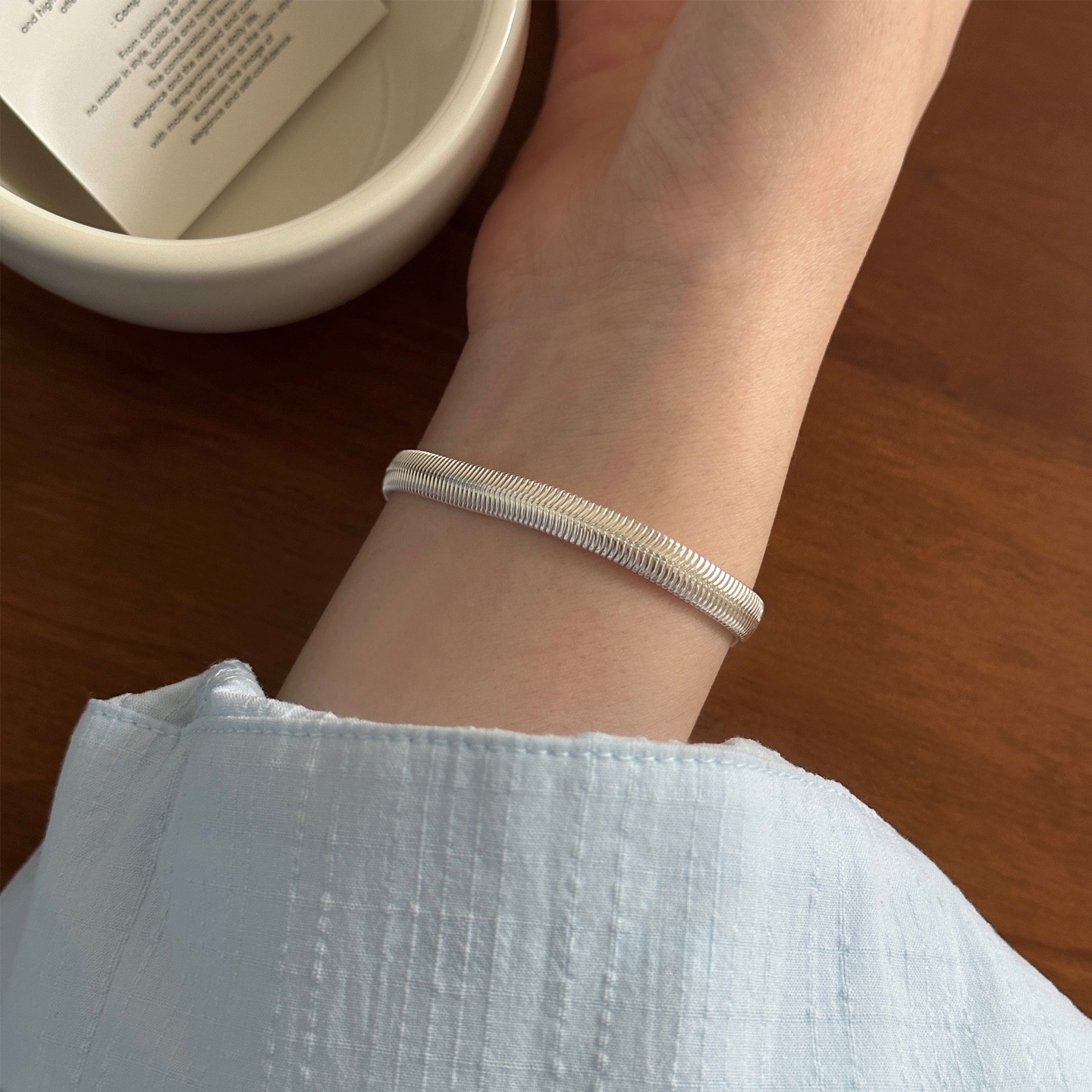 925 Sterling Silver Bracelets  - Men'S Accessories Trending ulasan dan harga