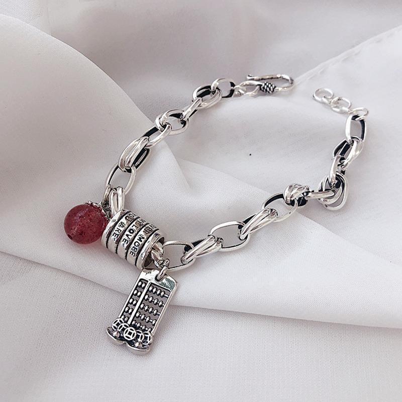 925 Sterling Silver Bracelets  - Men'S Accessories Trending ulasan dan harga