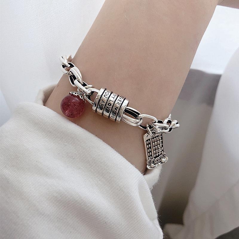 925 Sterling Silver Bracelets  - Men'S Accessories Trending ulasan dan harga