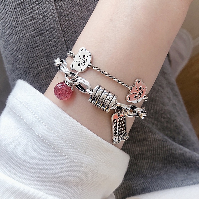 925 Sterling Silver Bracelets  - Men'S Accessories Trending ulasan dan harga