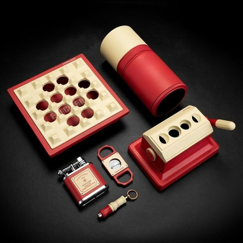 Cigar set, cigar cutter, smoke - Cigar Cutter Set ulasan dan harga