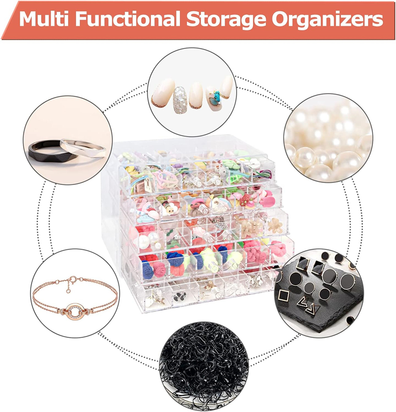Transparent Jewelry Storage Bo - Men'S Accessories Drawer Organizer ulasan dan harga