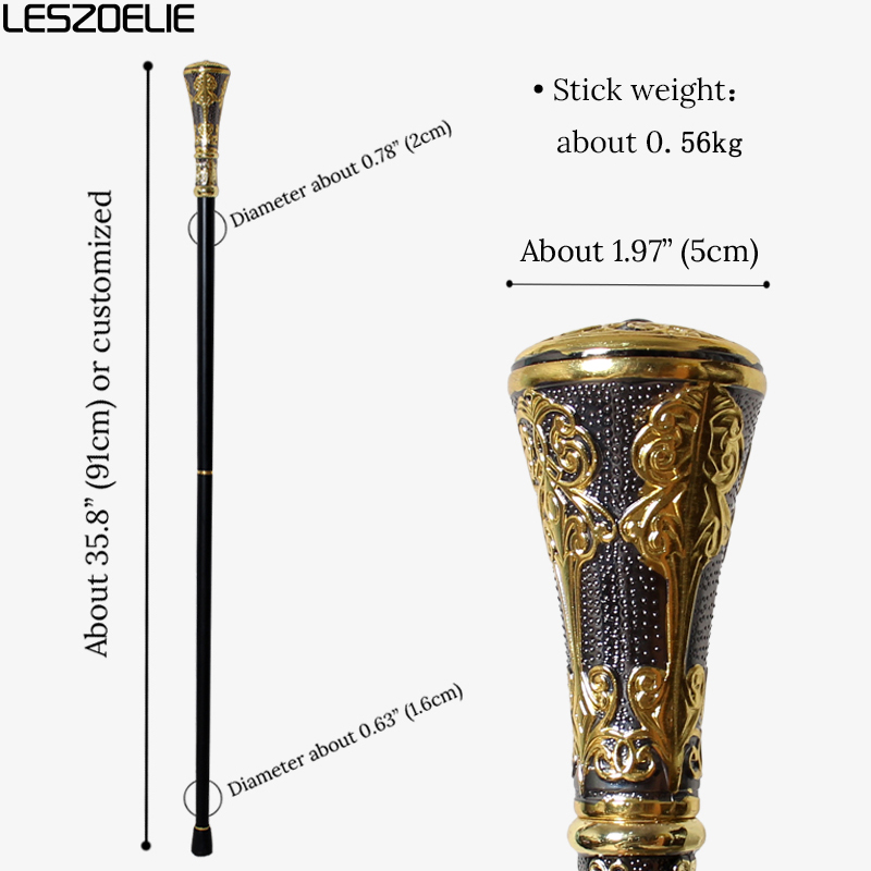 Luxury Gold & Black Straight H - Men Accessories Tips ulasan dan harga