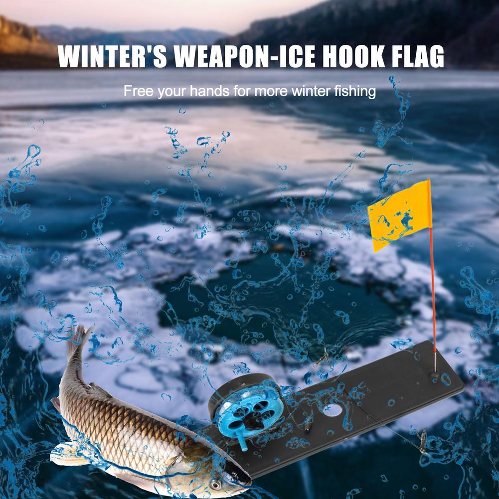 Ice Fishing Rod Tip-up Automat - Men Accessories Tips ulasan dan harga