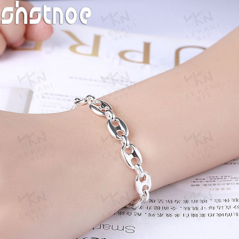 Cute 925 Sterling Silver Pig N - Men'S Accessories Trending ulasan dan harga