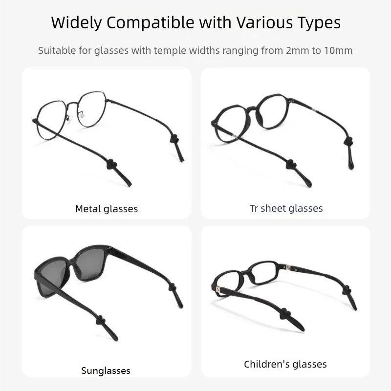 20PCS Anti-slip Eyeglass Templ - Men Accessories Tips ulasan dan harga