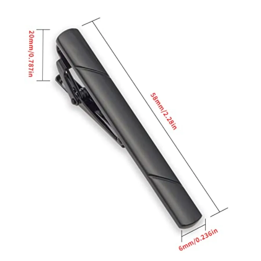 4Pcs Tie Clips For Men Tie Bar - Men'S Accessories With Suits ulasan dan harga