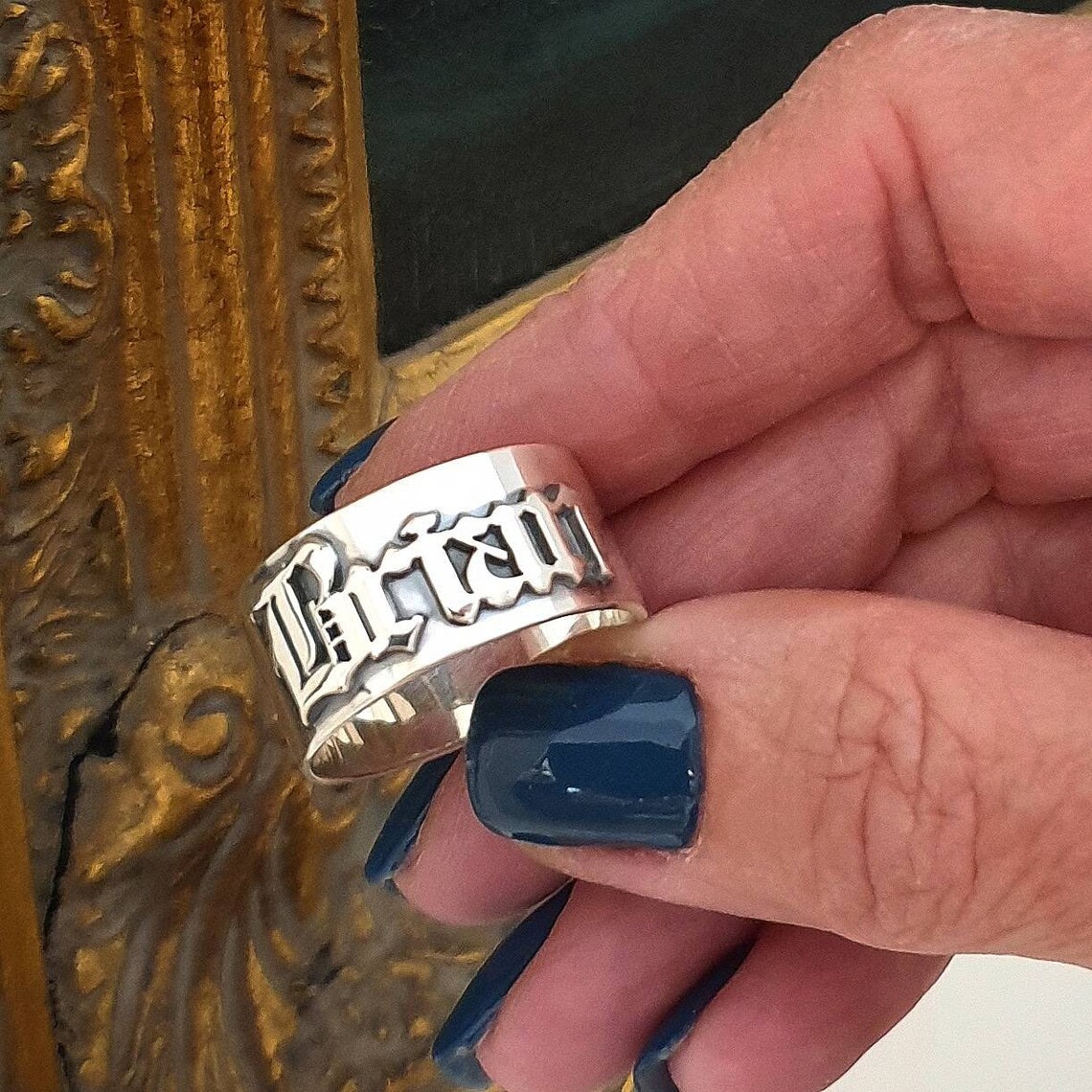 12MM Men' Gothic Rings Persona - Men Accessories For Wedding ulasan dan harga