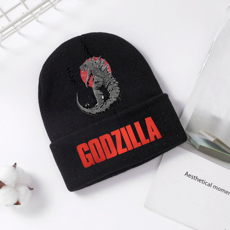 Godzilla Knitted Hat Winter Sp - Men Accessories Unique ulasan dan harga