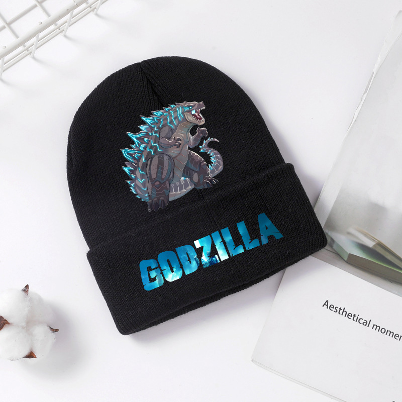 Godzilla Knitted Hat Winter Sp - Men Accessories Unique ulasan dan harga
