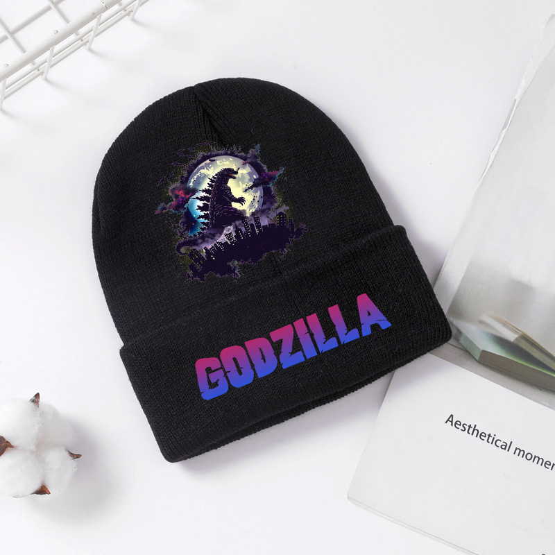 Godzilla Knitted Hat Winter Sp - Men Accessories Unique ulasan dan harga