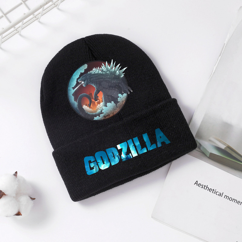 Godzilla Knitted Hat Winter Sp - Men Accessories Unique ulasan dan harga