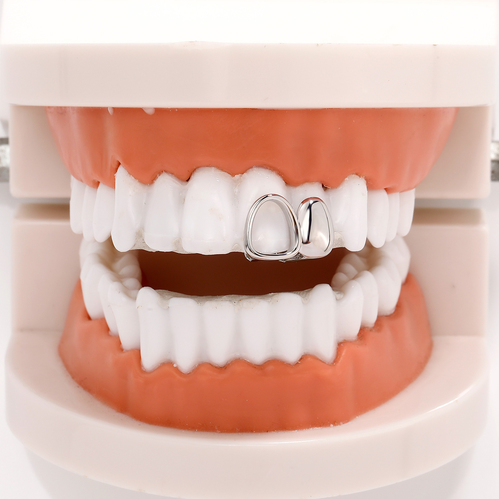 4Pcs Gold Plated Grillz Set Hi - Men Accessories Kit ulasan dan harga