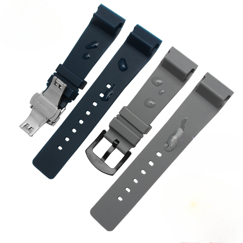 Black Blue Silicone Watch Stra - Men'S Accessories Cartier ulasan dan harga