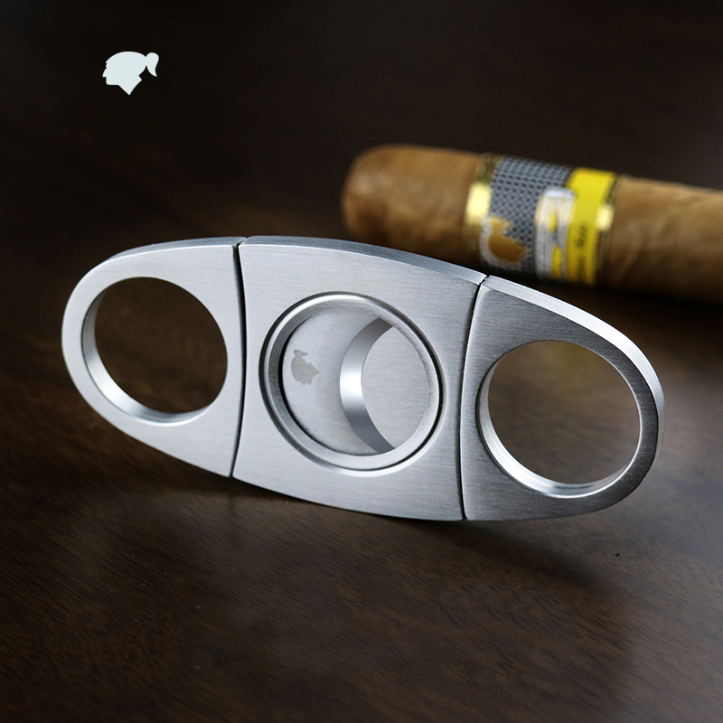 Stainless Steel Cigar V Cut Do - Cigar Cutter Set ulasan dan harga