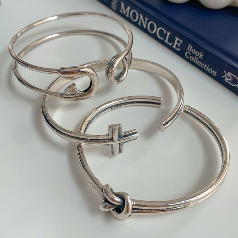 925 Sterling Silver Bracelets  - Men'S Accessories Trending ulasan dan harga